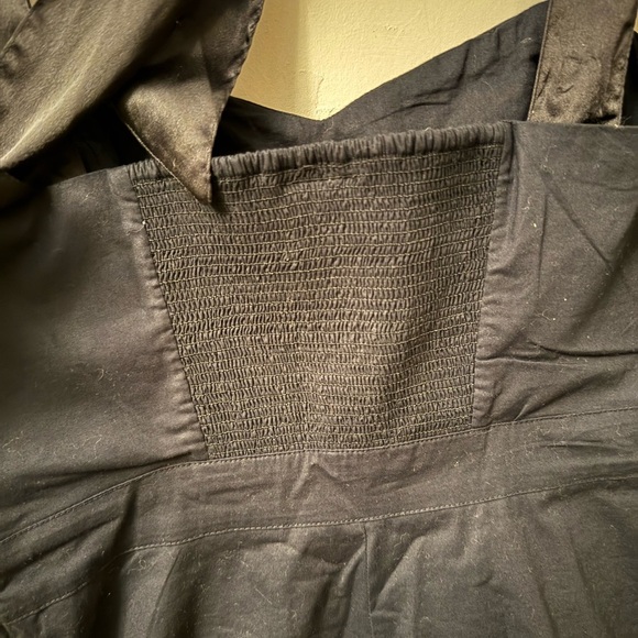 Free People Leaf Motif Black and Gold Embroidered Dress - Picture 11 of 11